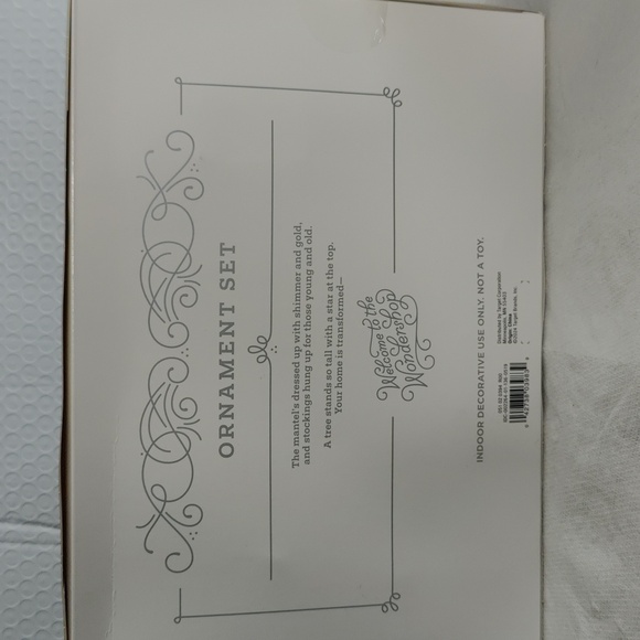 Target Wondershop 6 pc Bullseye Christmas Ornament Set Dog Truck Basket Sweater - Picture 4 of 4